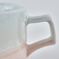 美濃焼 伸光窯 パステルジュレ スープカップ ブルー×ピンク