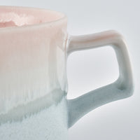 美濃焼 伸光窯 パステルジュレ スープカップ ピンク×ブルー