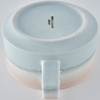 美濃焼 伸光窯 パステルジュレ スープカップ ピンク×ブルー