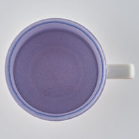 美濃焼 伸光窯 パステルジュレ スタックマグ パープル×ピンク