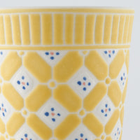 作家 中川夕花里 フリーカップ(L)/黄色