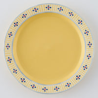 作家 中川夕花里 リム皿(S)/黄色