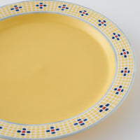 作家 中川夕花里 リム皿(S)/黄色