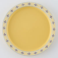 作家 中川夕花里 リム皿(M)/黄色