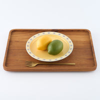 作家 中川夕花里 リム皿(M)/黄色