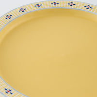 作家 中川夕花里 リム皿(M)/黄色