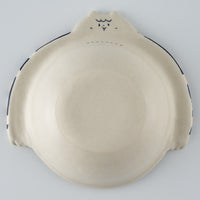 作家 島田文 クマボウル 花柄 A