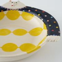 作家 島田文 クマ皿 レモン C