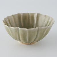 作家 宮田竜司 灰釉 稜花 碗 作家 宮田竜司 陶磁器作家もの