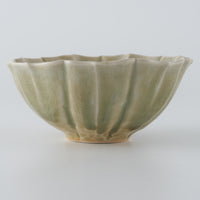作家 宮田竜司 灰釉 稜花 碗 作家 宮田竜司 陶磁器作家もの