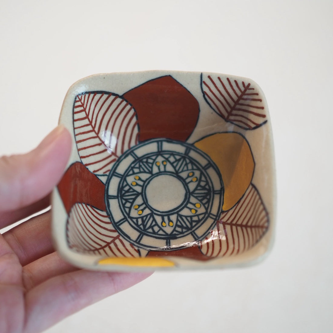 作家 加藤喜道 ▢小鉢 7.8×7.8 B