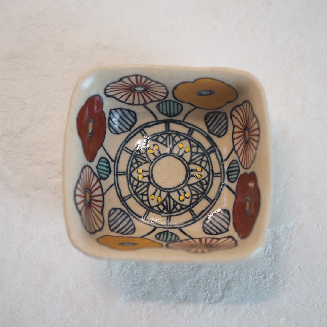 作家 加藤喜道 ▢小鉢 7.8×7.8 D