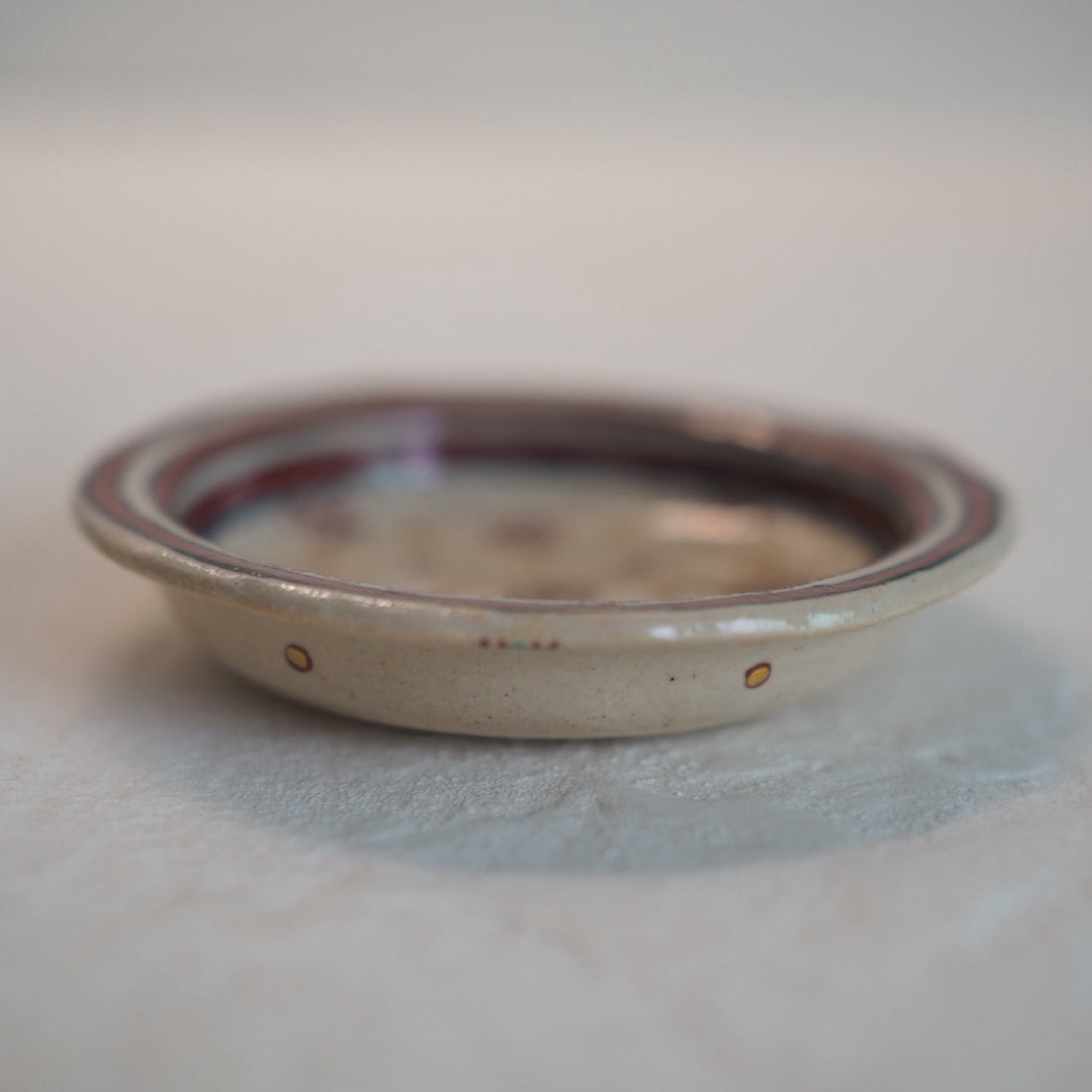 作家 加藤喜道 小皿 8.5 C