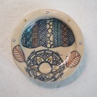 作家 加藤喜道 小皿 8.5 E