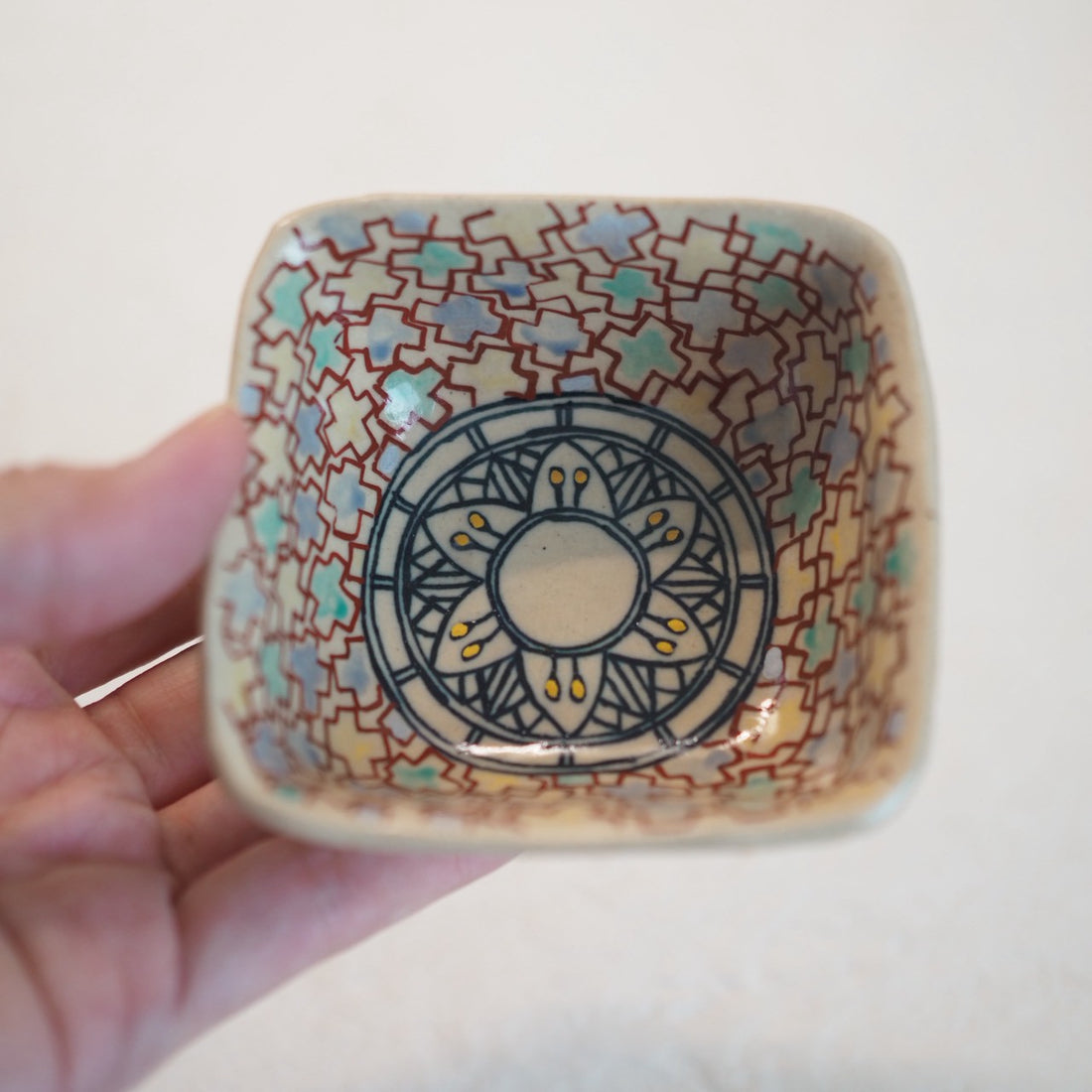 作家 加藤喜道 ▢小鉢 7.8×7.8 E