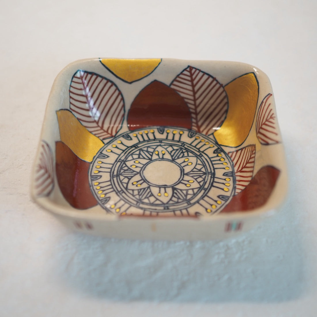 作家 加藤喜道 ▢小鉢 11.5×11.5 F