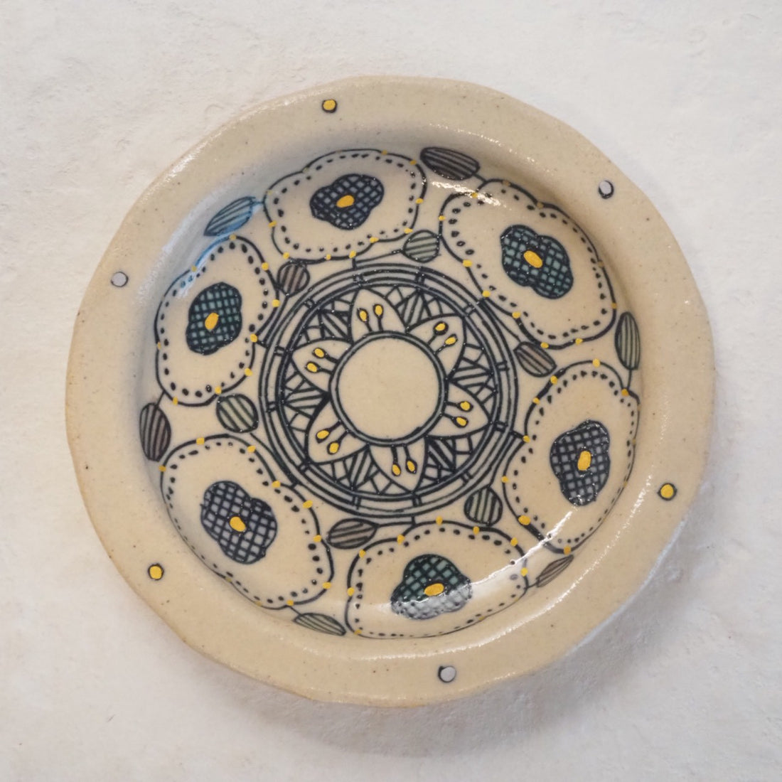 作家 加藤喜道 小皿 11.5 L