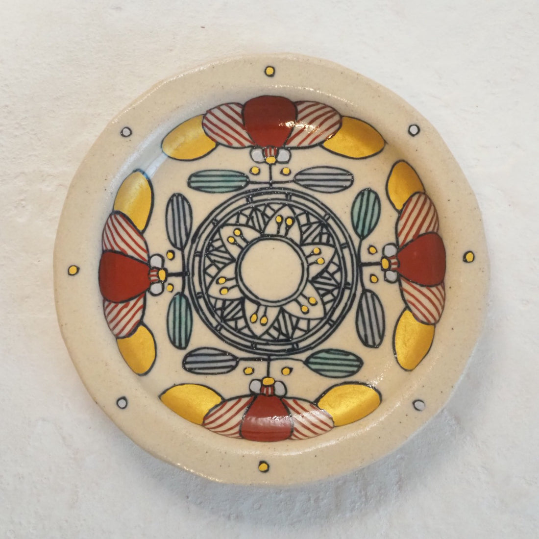 作家 加藤喜道 小皿 11.5 N