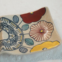 作家 加藤喜道 二彩皿 小 A