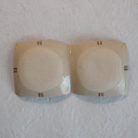 作家 加藤喜道 二彩皿 小 B