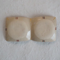 作家 加藤喜道 二彩皿 小 D