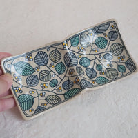 作家 加藤喜道 二彩皿 小 D