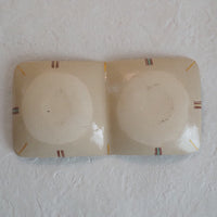 作家 加藤喜道 二彩皿 大 G