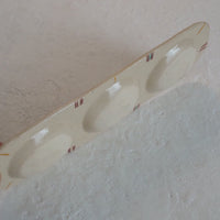 作家 加藤喜道 三彩皿 大 I