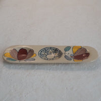 作家 加藤喜道 三彩皿 大 J 作家 加藤喜道 陶磁器作家もの