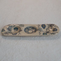 作家 加藤喜道 三彩皿 大 K