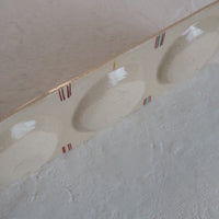 作家 加藤喜道 三彩皿 大 K