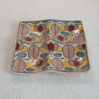 作家 加藤喜道 四彩皿 A