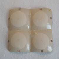 作家 加藤喜道 四彩皿 B 作家 加藤喜道 陶磁器作家もの