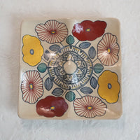 作家 加藤喜道 四彩皿 C