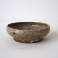 作家 中村哲雄 薄灰 小鉢4寸 作家 中村哲雄 陶磁器作家もの