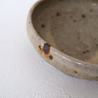 作家 中村哲雄 薄灰 小鉢4寸 作家 中村哲雄 陶磁器作家もの