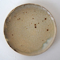 作家 中村哲雄 粉引 平皿(18cm)