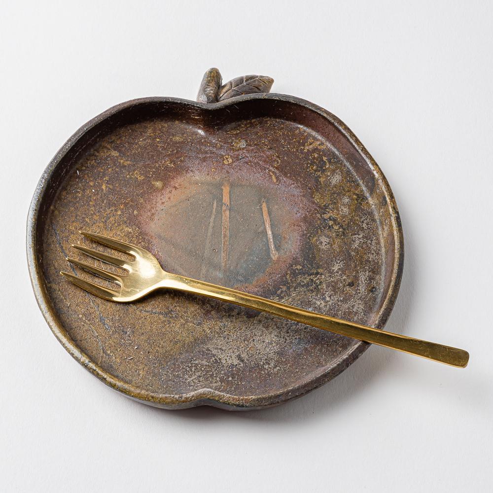 津軽金山焼 あっぷるプレート 津軽金山焼 津軽金山焼