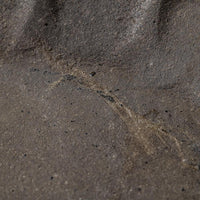 津軽金山焼 黒ひだすき フラワーソーサー 津軽金山焼 津軽金山焼