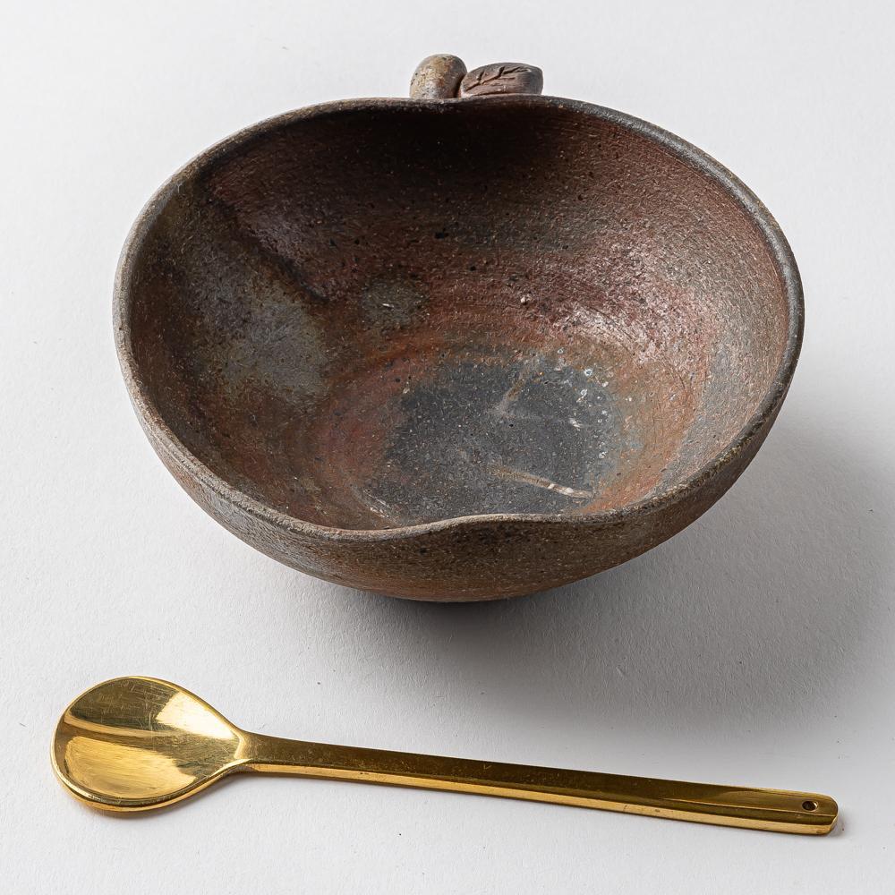 津軽金山焼 りんご浅い(小) 津軽金山焼 津軽金山焼