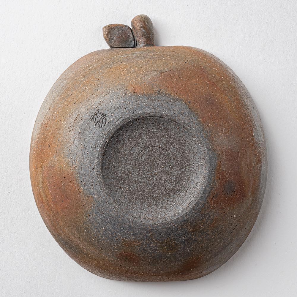 津軽金山焼 りんご浅い(小) 津軽金山焼 津軽金山焼