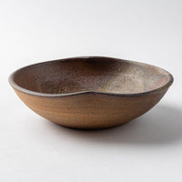 津軽金山焼 りんご小鉢 (浅)(大) 津軽金山焼 津軽金山焼