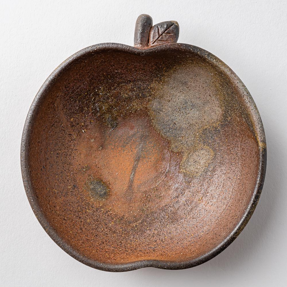 津軽金山焼 りんご小鉢 (浅)(大) 津軽金山焼 津軽金山焼