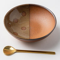 津軽金山焼 小鉢(丸)林檎の森水玉 津軽金山焼 津軽金山焼