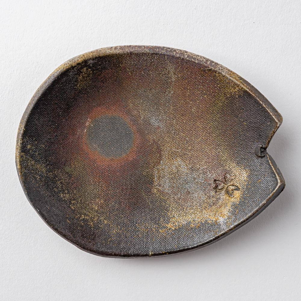 津軽金山焼 桜小皿 津軽金山焼 津軽金山焼