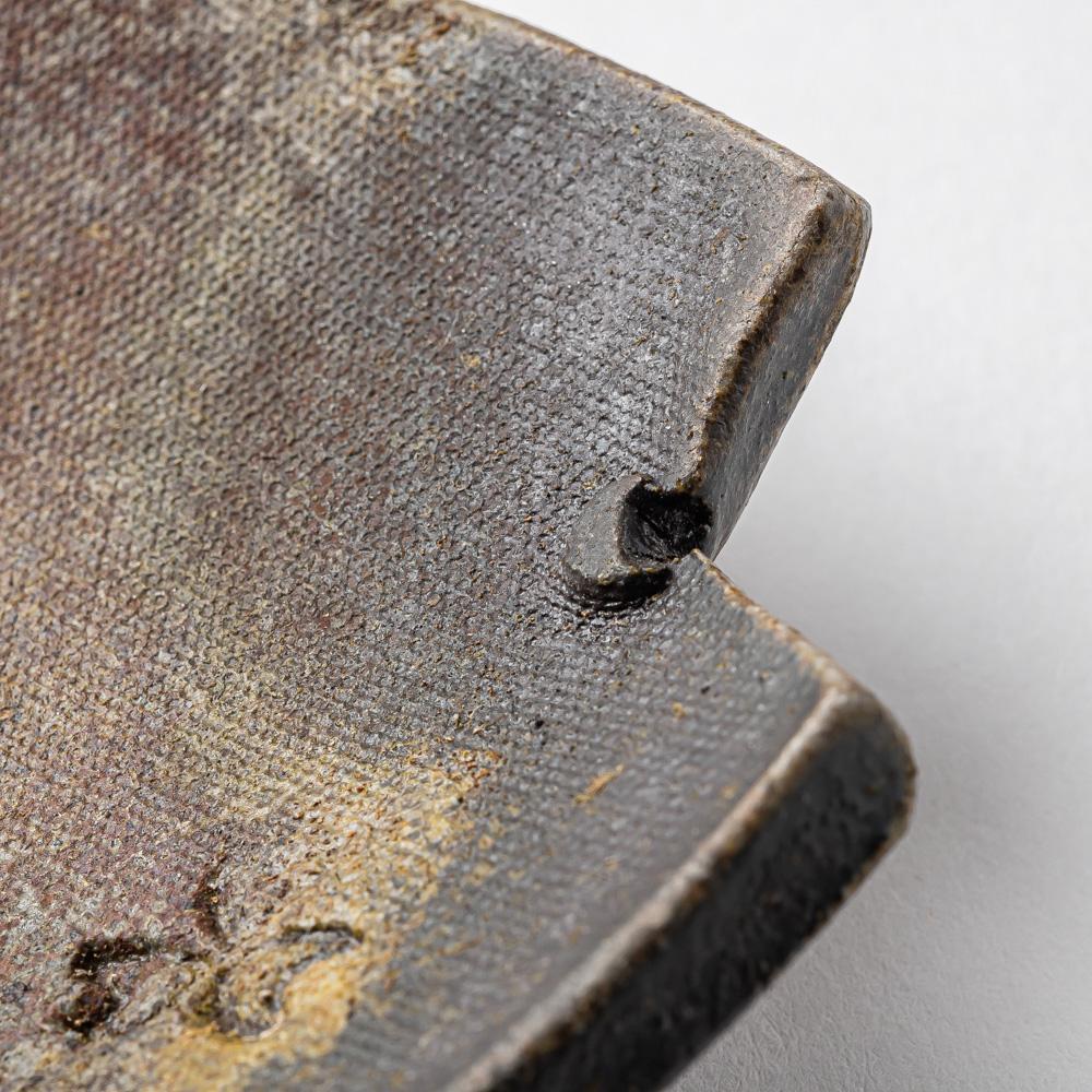 津軽金山焼 桜小皿 津軽金山焼 津軽金山焼