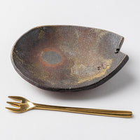 津軽金山焼 桜小皿 津軽金山焼 津軽金山焼