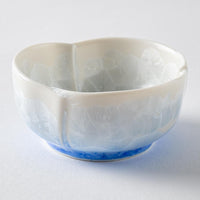 京焼・清水焼 陶あん 花結晶 小鉢(青白) 京焼・清水焼 陶あん 京焼・清水焼