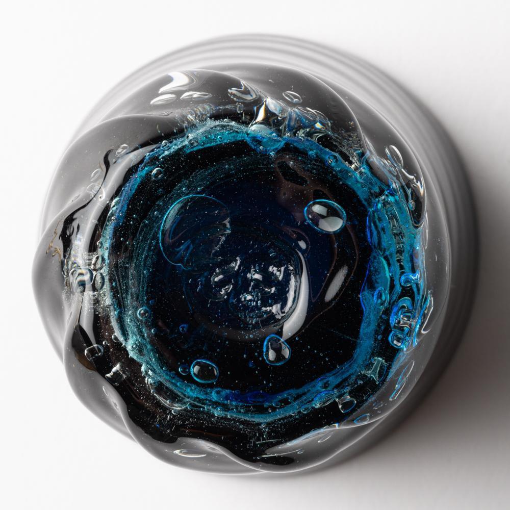 琉球ガラス工房 glass32 青の洞窟 底穴 ロング 琉球ガラス工房glass32 琉球ガラス