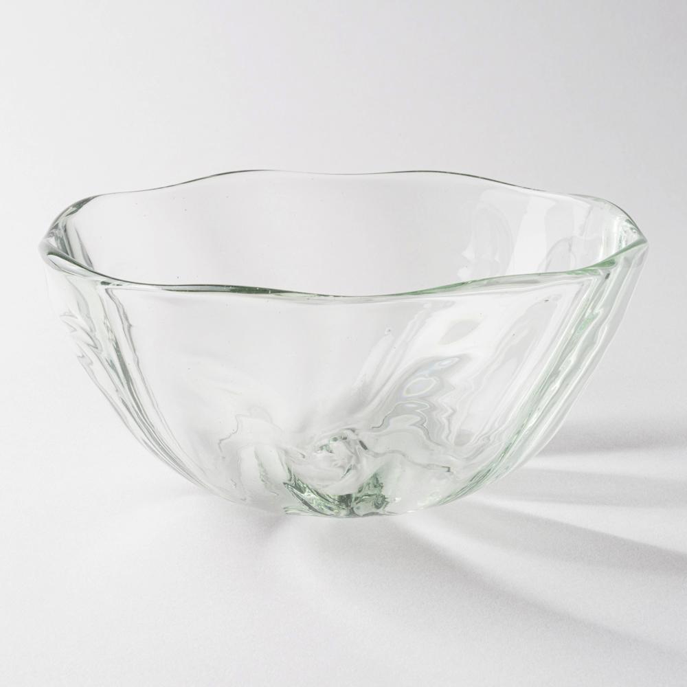 琉球ガラス工房 glass32 うず鉢(クリア) 琉球ガラス工房glass32 琉球ガラス